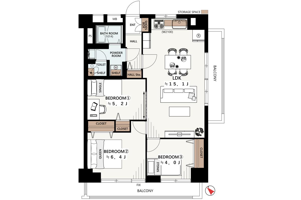 行徳第二アクウエリヤスハイツ 409号室