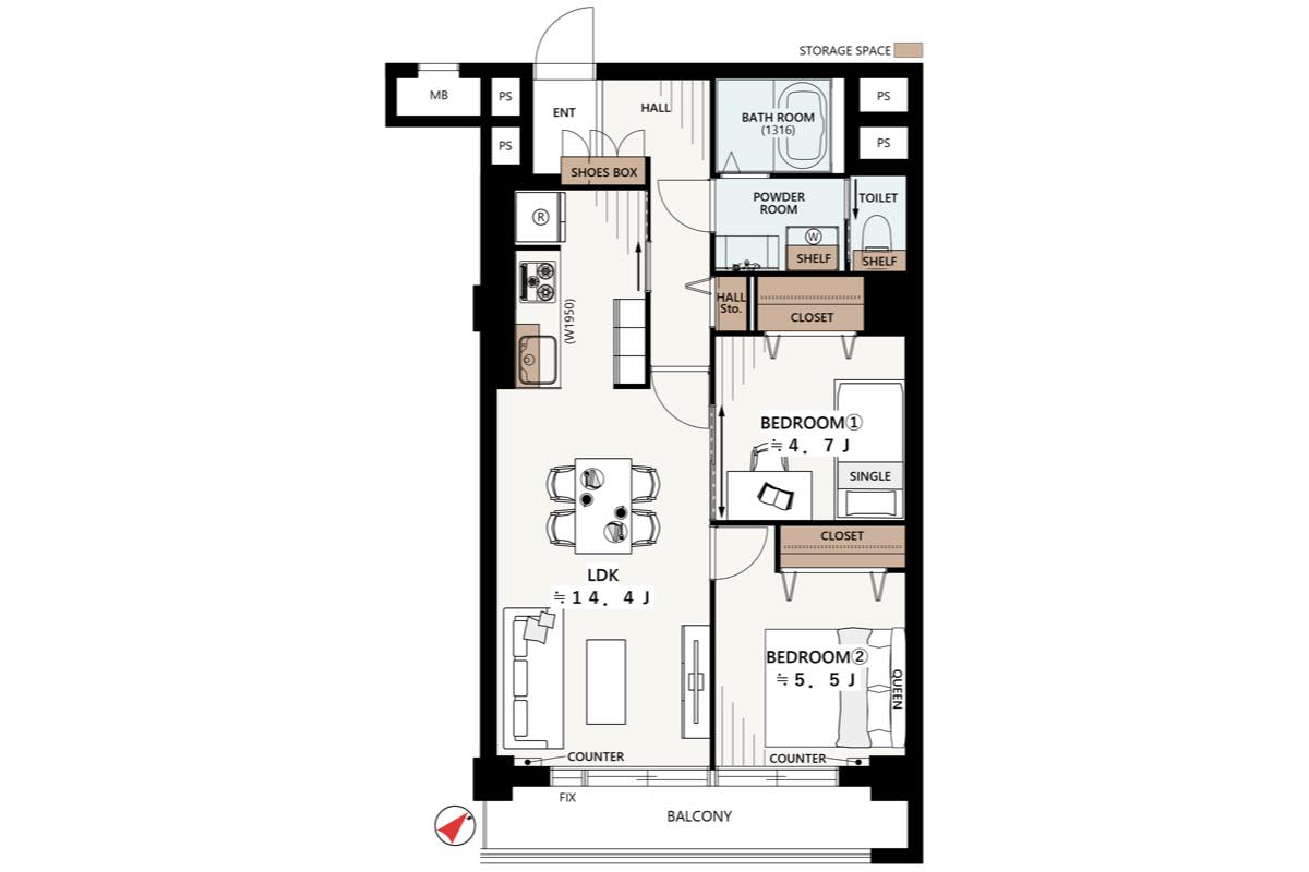 フアミリーコーポ南行商協ビル 712号室